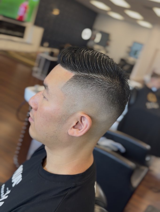 High skin fade at Babylon Barbers, Cherry Hill NJ