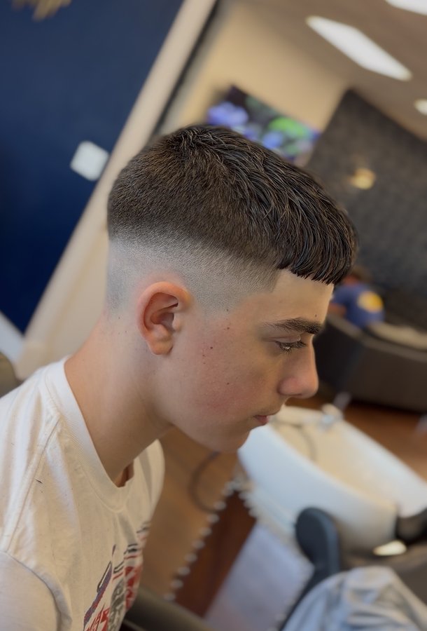 Mid skin fade at Babylon Barbers, Cherry Hill NJ